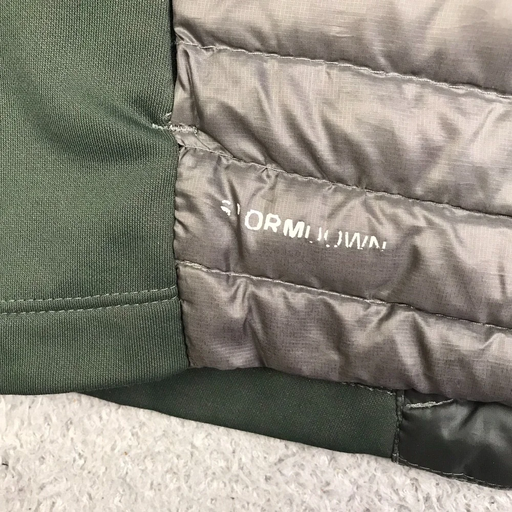 Eddie Bauer First Ascent Vest Mens XL Black StormDown 800 Insulated Puffer